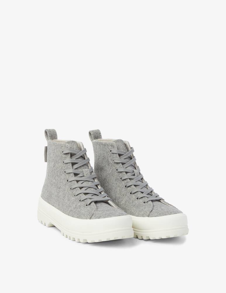 rinascente Superga Sneaker alta Alpina in feltro - Grigio