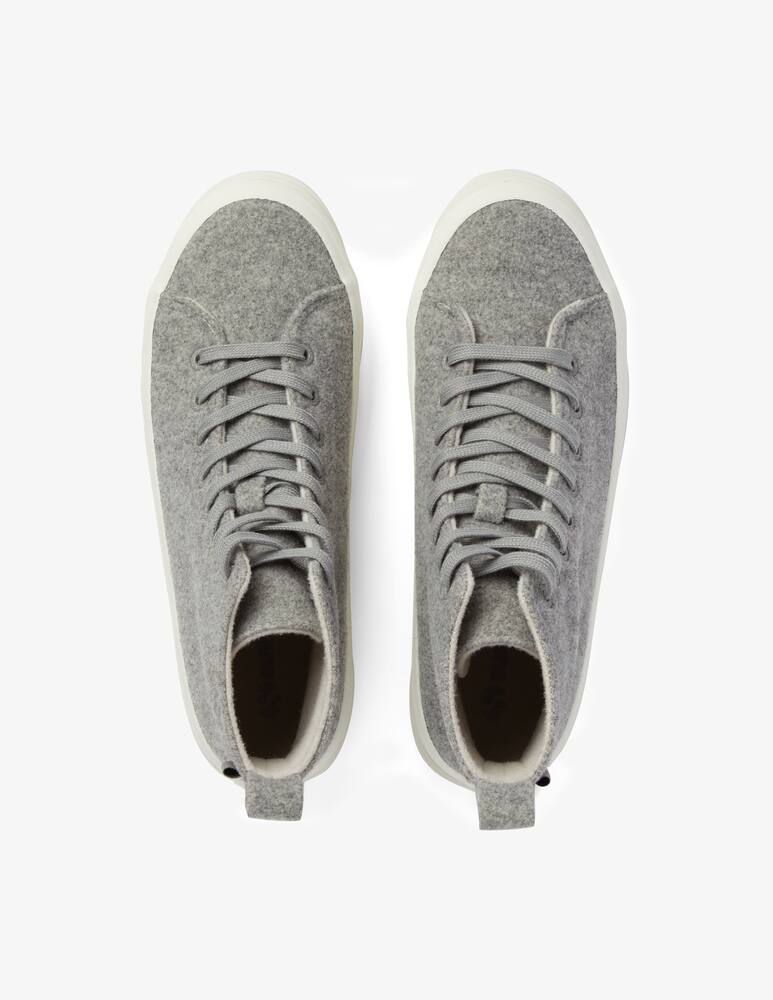 rinascente Superga Sneaker alta Alpina in feltro - Grigio