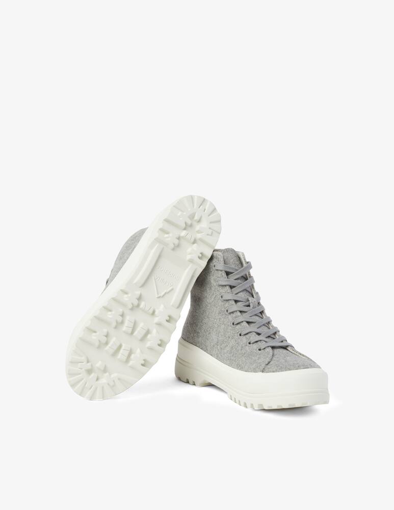 rinascente Superga Sneaker alta Alpina in feltro - Grigio