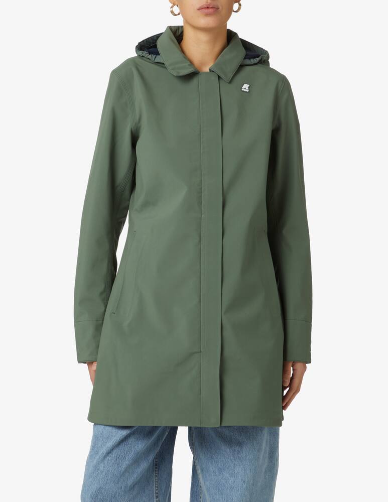K-Way Giacca allacciata Mathy - Verde - immagine 1 K-Way Giacca allacciata Mathy - Verde - immagine 1