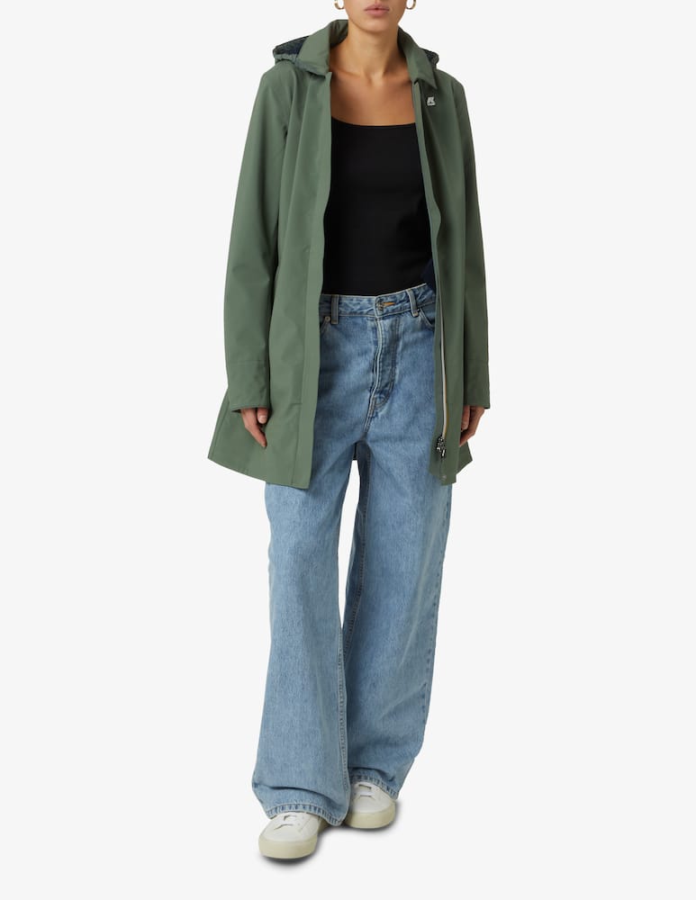 rinascente K-Way Giacca allacciata Mathy - Verde