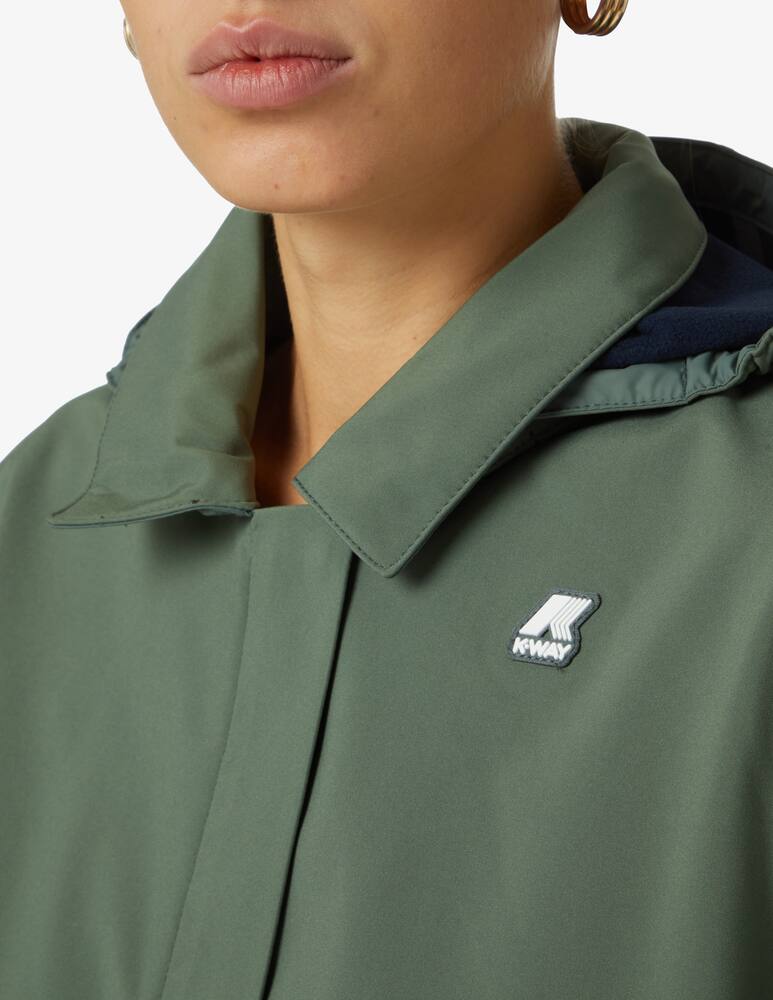 K-Way Giacca allacciata Mathy - Verde - immagine 4 K-Way Giacca allacciata Mathy - Verde - immagine 4