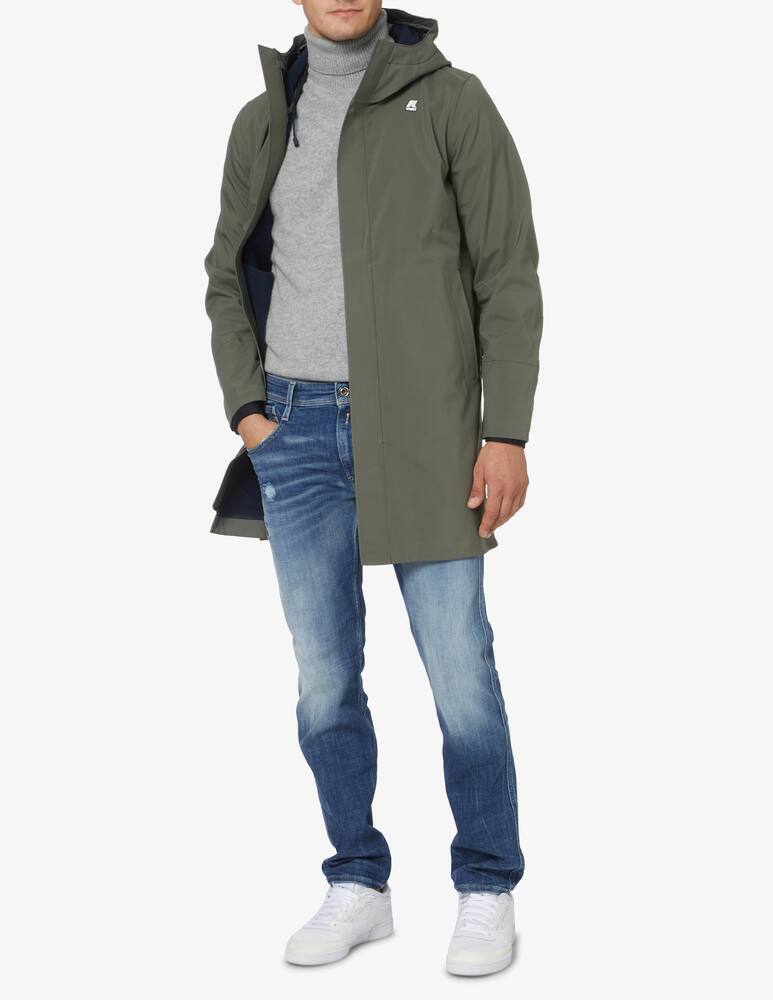 rinascente K-Way Thomas long jacket - Green