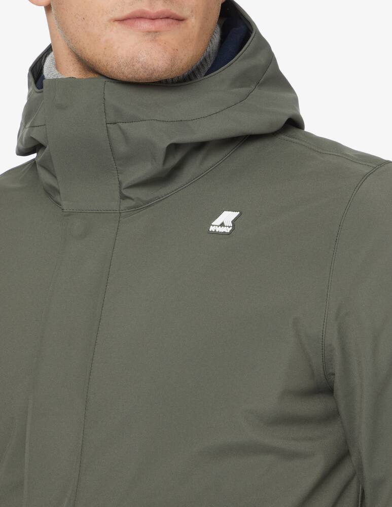 rinascente K-Way Thomas long jacket - Green