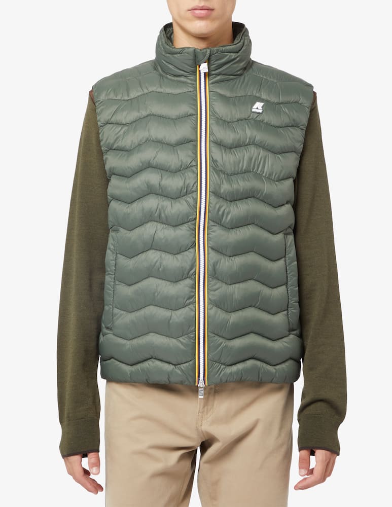 K-Way Gilet valen trapuntato warm zigzag - immagine 1 K-Way Gilet valen trapuntato warm zigzag - immagine 1