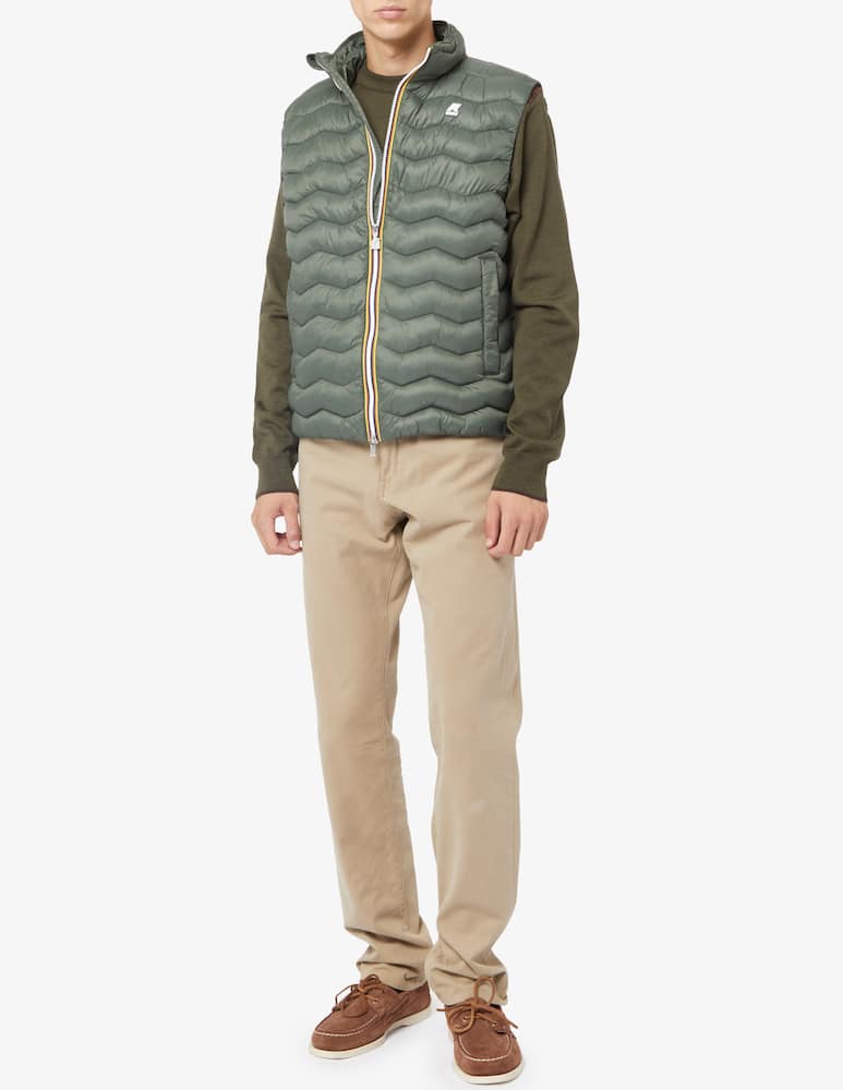 K-Way Gilet valen trapuntato warm zigzag - immagine 2 K-Way Gilet valen trapuntato warm zigzag - immagine 2