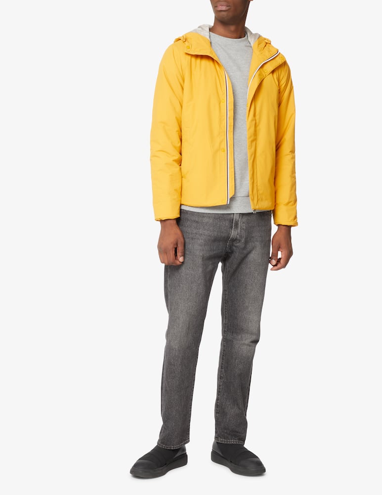 K-Way Hooded jacket - mustard yellow - picture 2 K-Way Hooded jacket - mustard yellow - picture 2