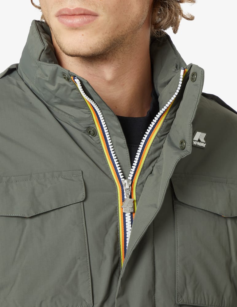 rinascente K-Way Giacca manfield - verde scuro