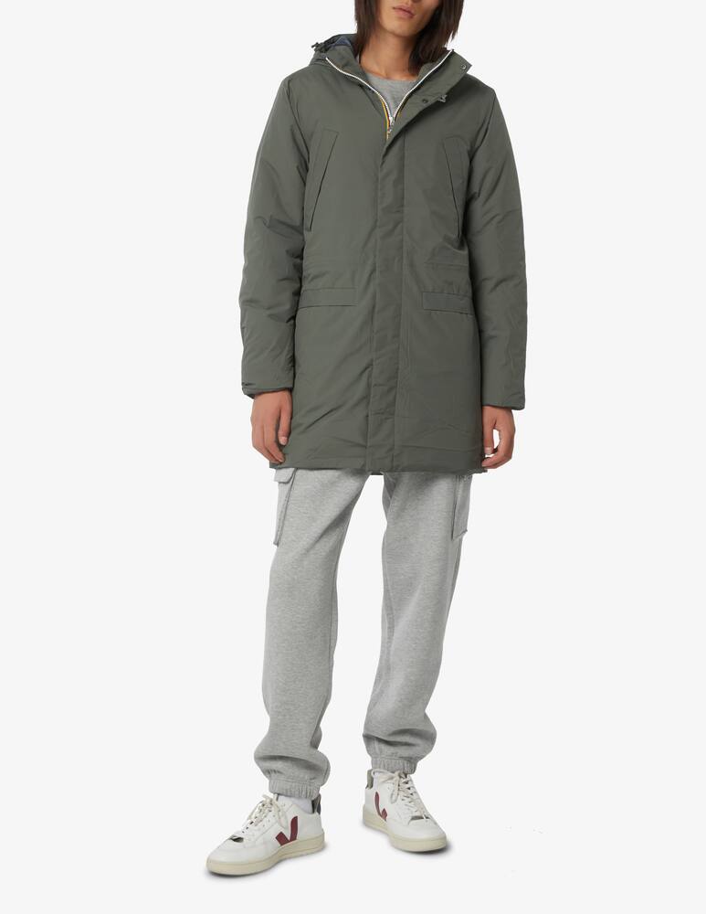 rinascente K-Way Giacca lunga - verde scuro