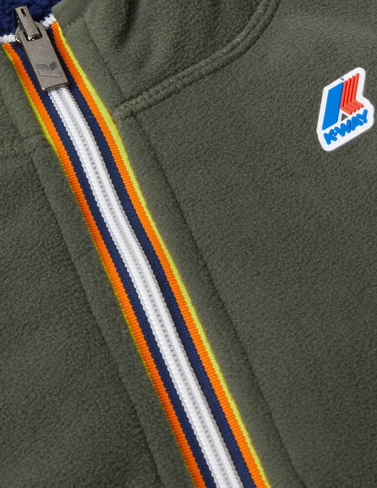 rinascente K-Way Felpa Jacques polar double - Verde