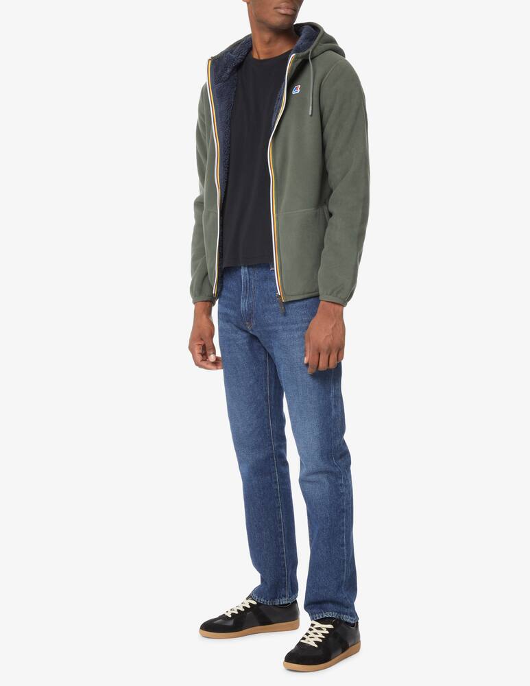 rinascente K-Way Double face hooded pile - Green