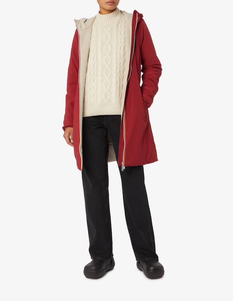 rinascente K-Way Charlene Warm Double down jacket - Red