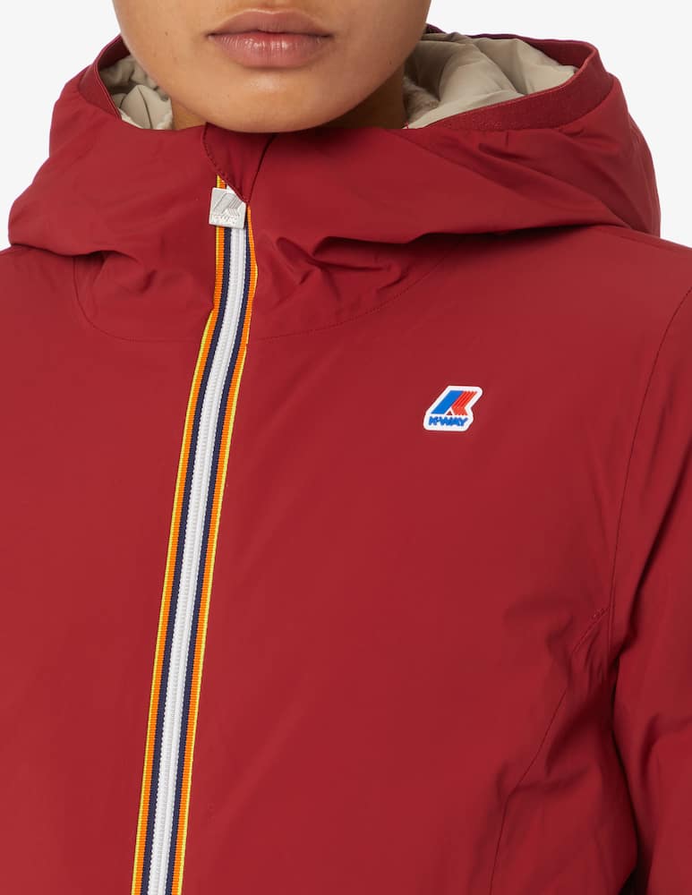 rinascente K-Way Charlene Warm Double down jacket - Red