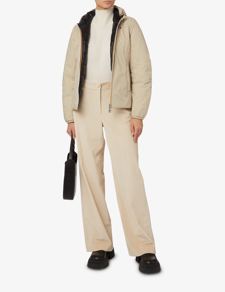 rinascente K-Way Lily thermo plus double down jacket - Beige