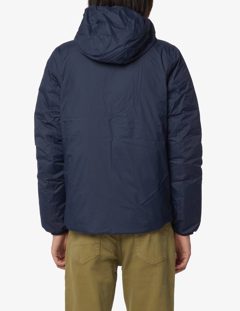 rinascente K-Way Giacca termica double face - blu scuro e grigio