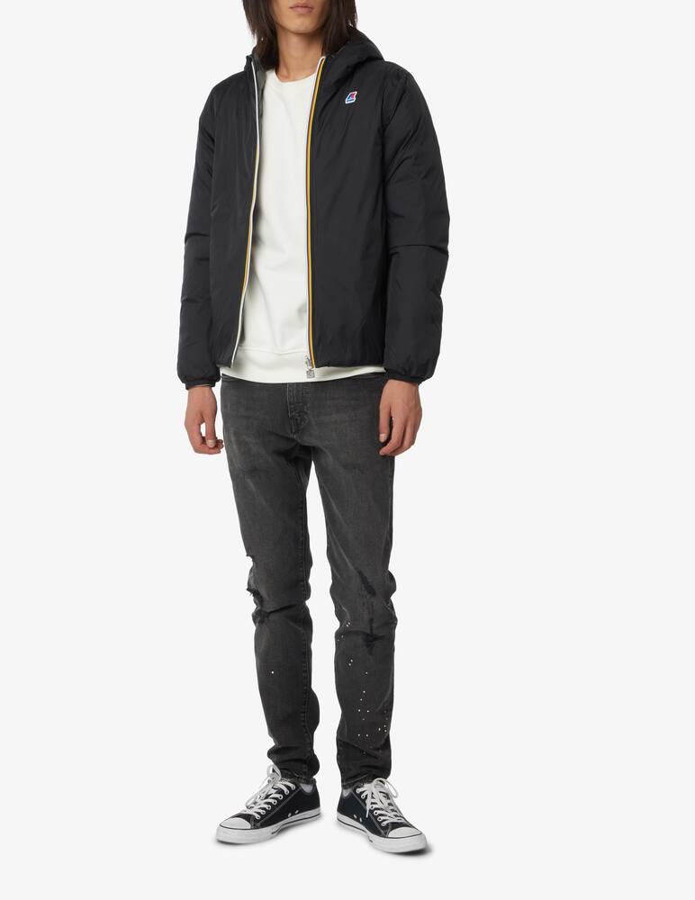 rinascente K-Way Thermic double face jacket - black and black torba