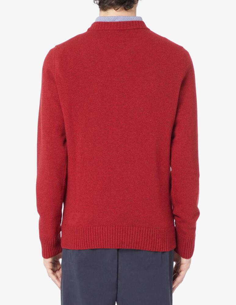 rinascente K-Way Wool crewneck jumper - red