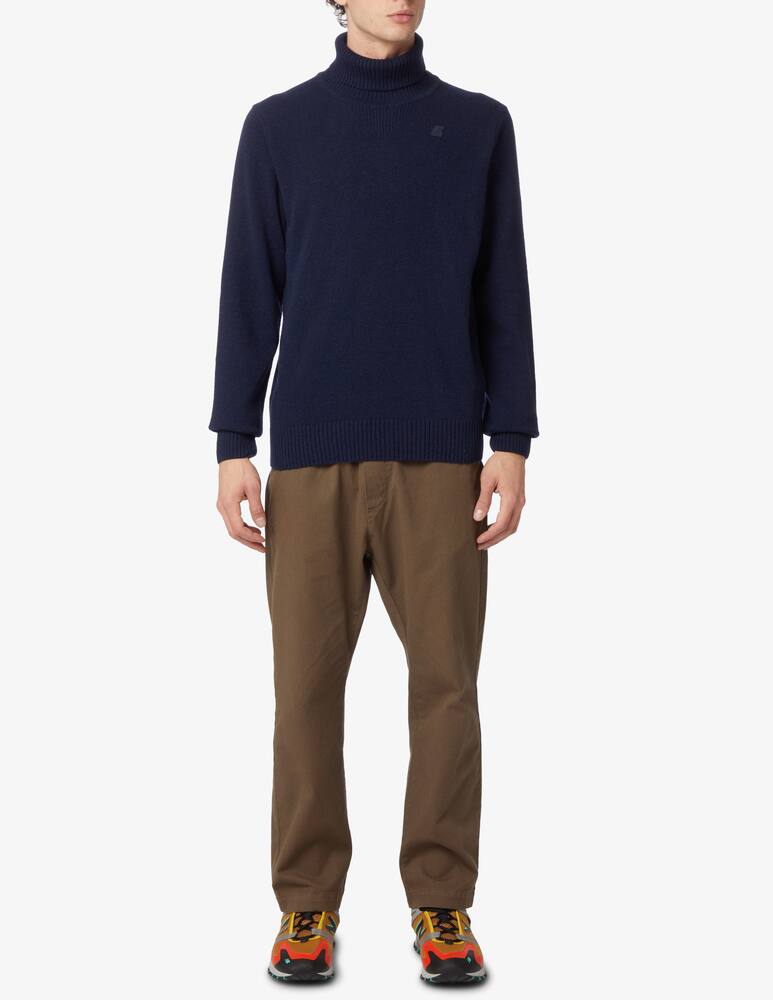 rinascente K-Way Wool turtleneck jumper - navy