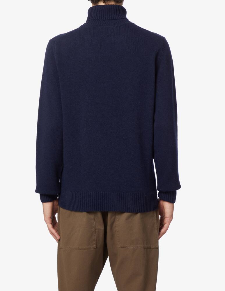 rinascente K-Way Wool turtleneck jumper - navy