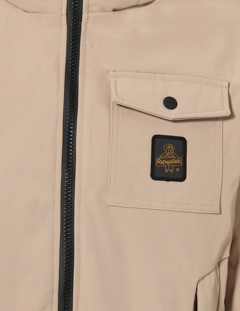 rinascente Refrigiwear Giacca con cappuccio polar corto