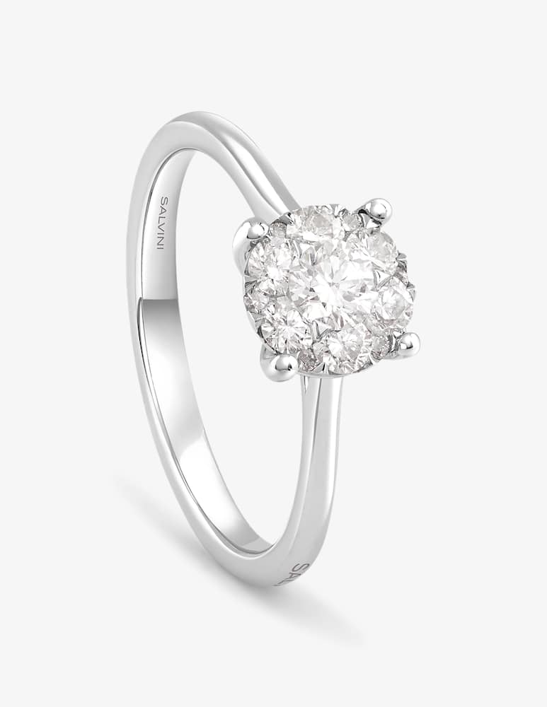 Salvini White gold engagement ring with 0,29 ct. diamond - picture 1 Salvini White gold engagement ring with 0,29 ct. diamond - picture 1