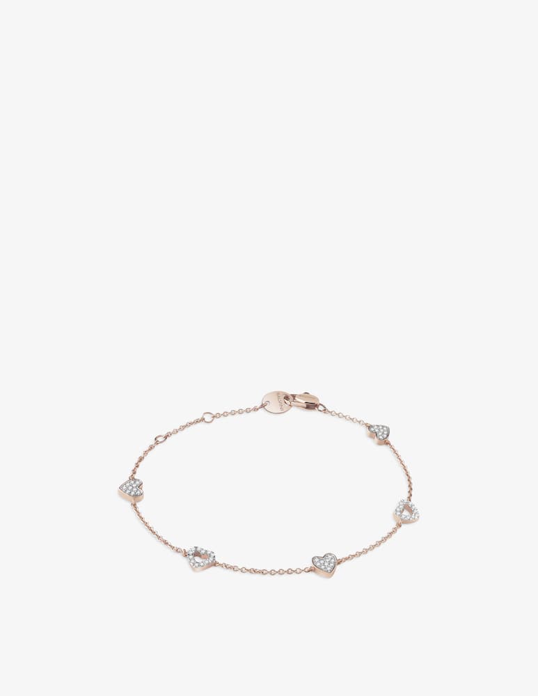 rinascente Salvini Bracciale in oro rosa con diamanti
