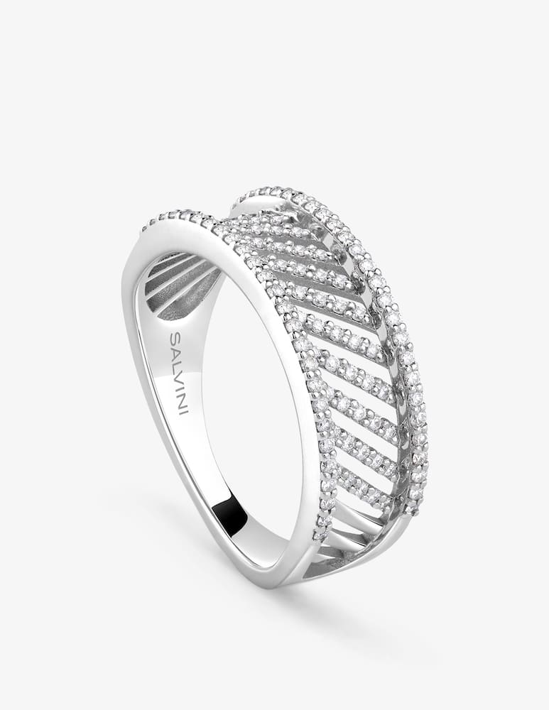 Salvini White gold ring with 0,35 ct. diamonds - picture 1 Salvini White gold ring with 0,35 ct. diamonds - picture 1
