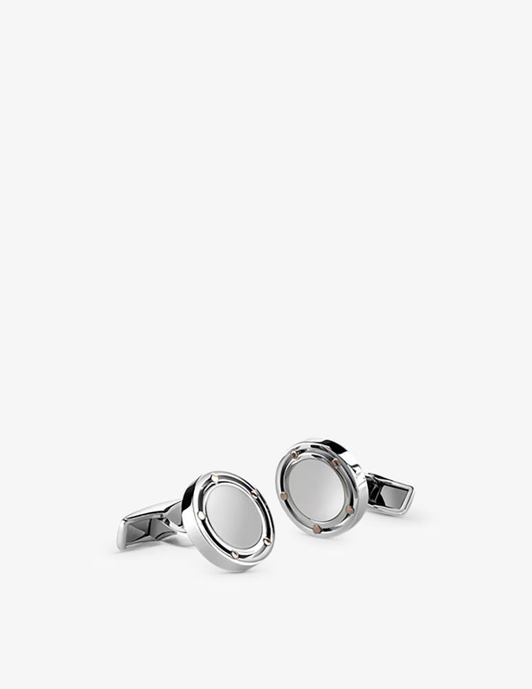 Damiani D.Side cufflinks in gold and steel - picture 1 Damiani D.Side cufflinks in gold and steel - picture 1