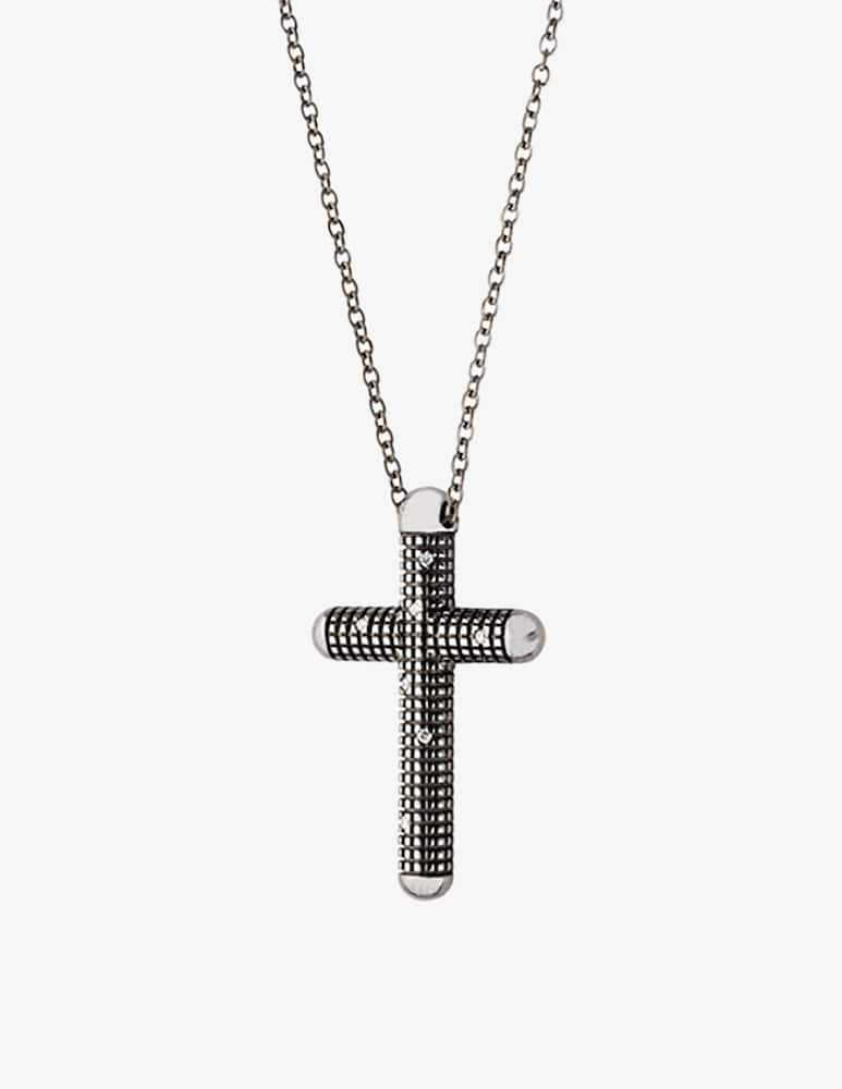 Damiani Collana Metropolitan in oro black con diamanti - immagine 1