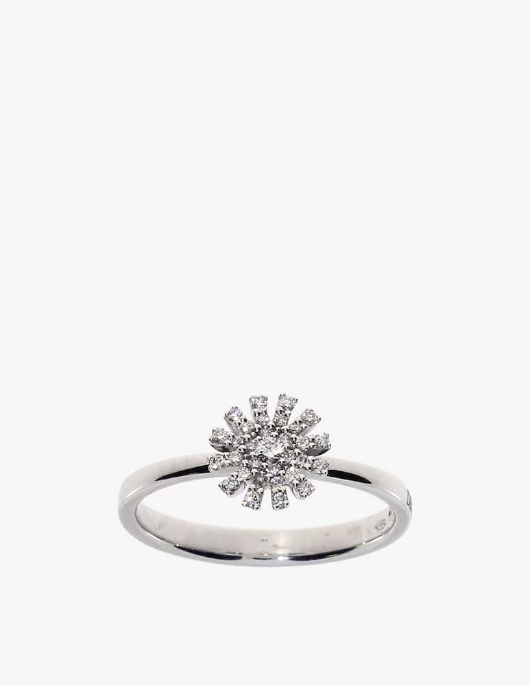 Damiani Anello Margherita con diamanti 0.16 Ct. - immagine 1 Damiani Anello Margherita con diamanti 0.16 Ct. - immagine 1