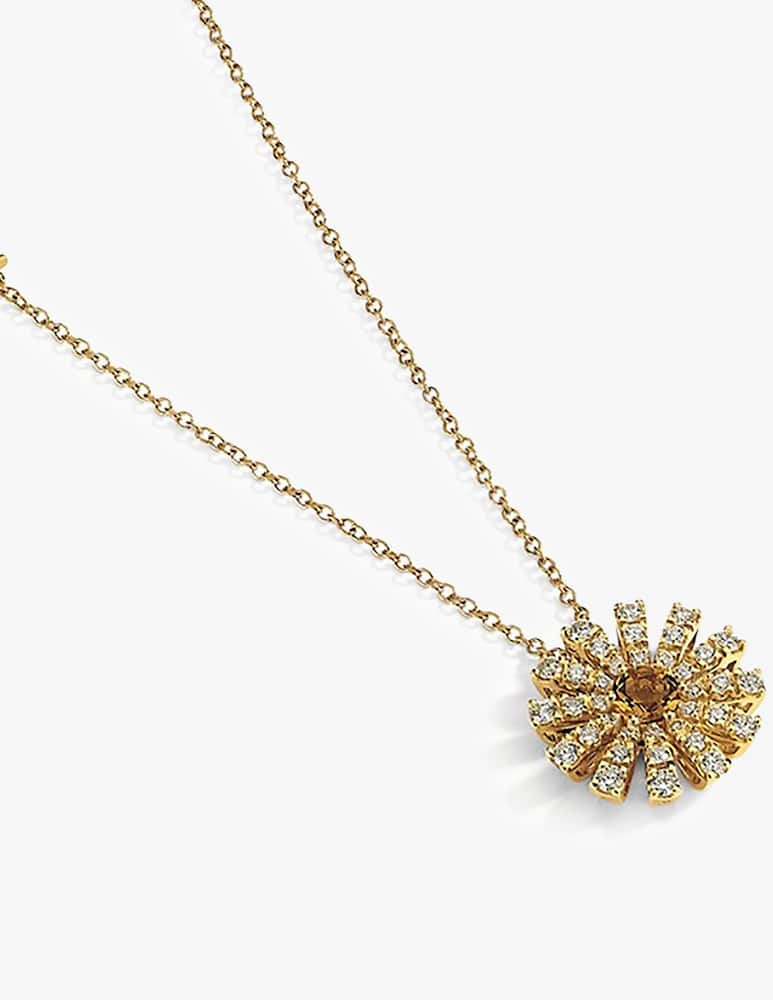 Damiani Collana Margherita con quarzo citrino e diamanti 0.56 Ct. - immagine 1 Damiani Collana Margherita con quarzo citrino e diamanti 0.56 Ct. - immagine 1