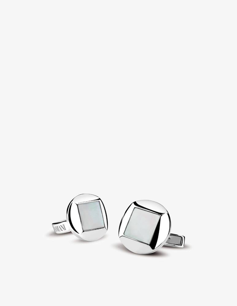 rinascente Damiani Gemelli Balance in argento e madreperla