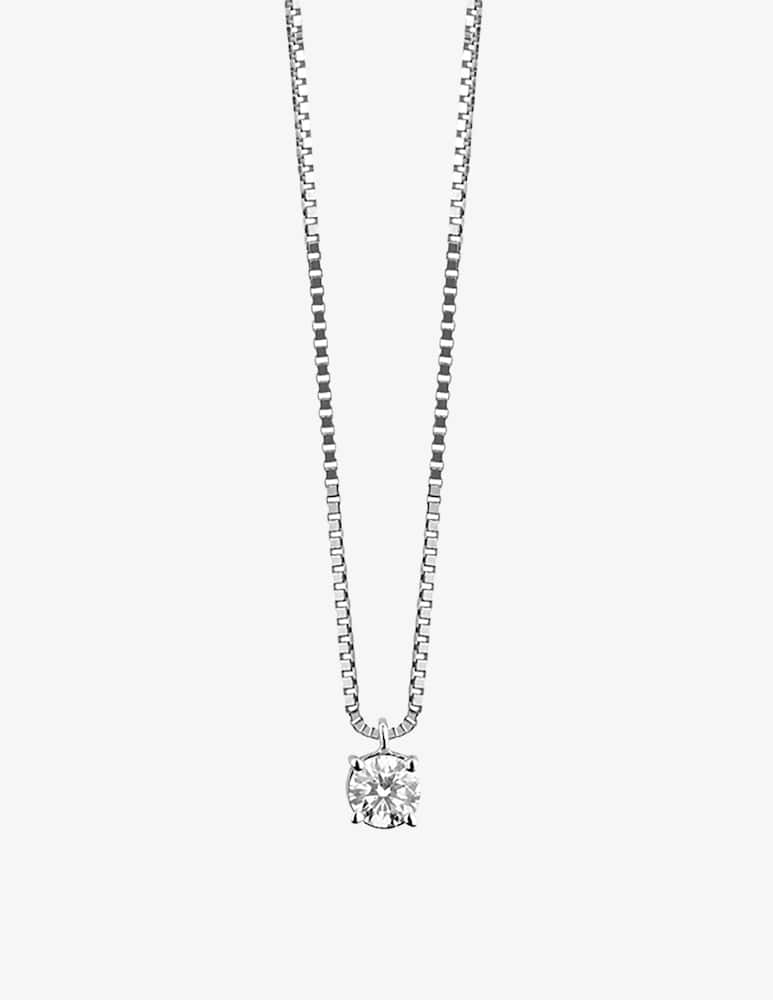 Damiani Collana Luce in oro bianco con diamante 0.18 Ct. - immagine 1 Damiani Collana Luce in oro bianco con diamante 0.18 Ct. - immagine 1