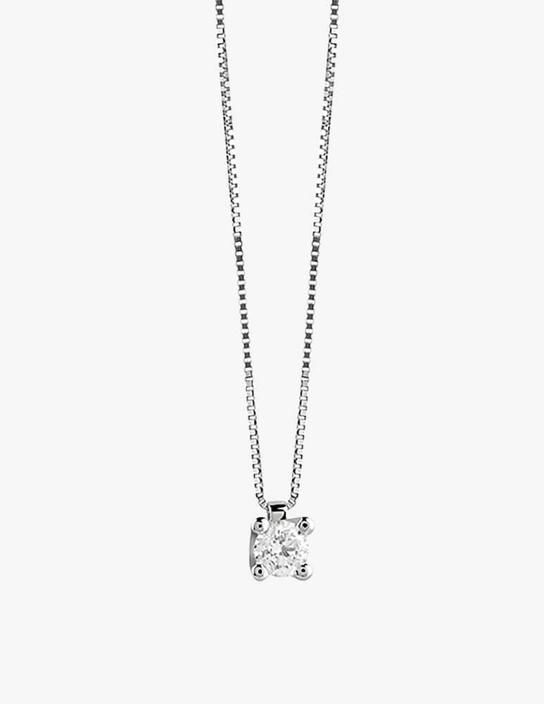 Salvini Collana Virginia con diamante 0.13 Ct. - immagine 1 Salvini Collana Virginia con diamante 0.13 Ct. - immagine 1