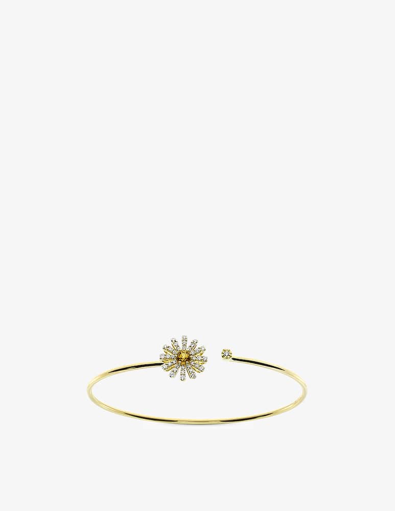 Damiani Bracciale Margherita con quarzo citrino e diamanti 0.33 Ct. - immagine 1 Damiani Bracciale Margherita con quarzo citrino e diamanti 0.33 Ct. - immagine 1