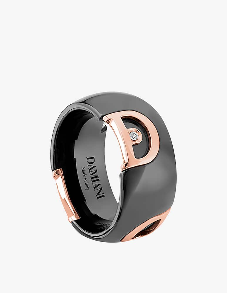 Damiani D.Icon ring with diamond - picture 1 Damiani D.Icon ring with diamond - picture 1