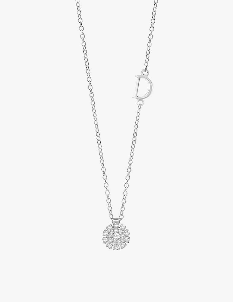 Damiani Margherita necklace with diamonds 0.11 Ct. - picture 1 Damiani Margherita necklace with diamonds 0.11 Ct. - picture 1