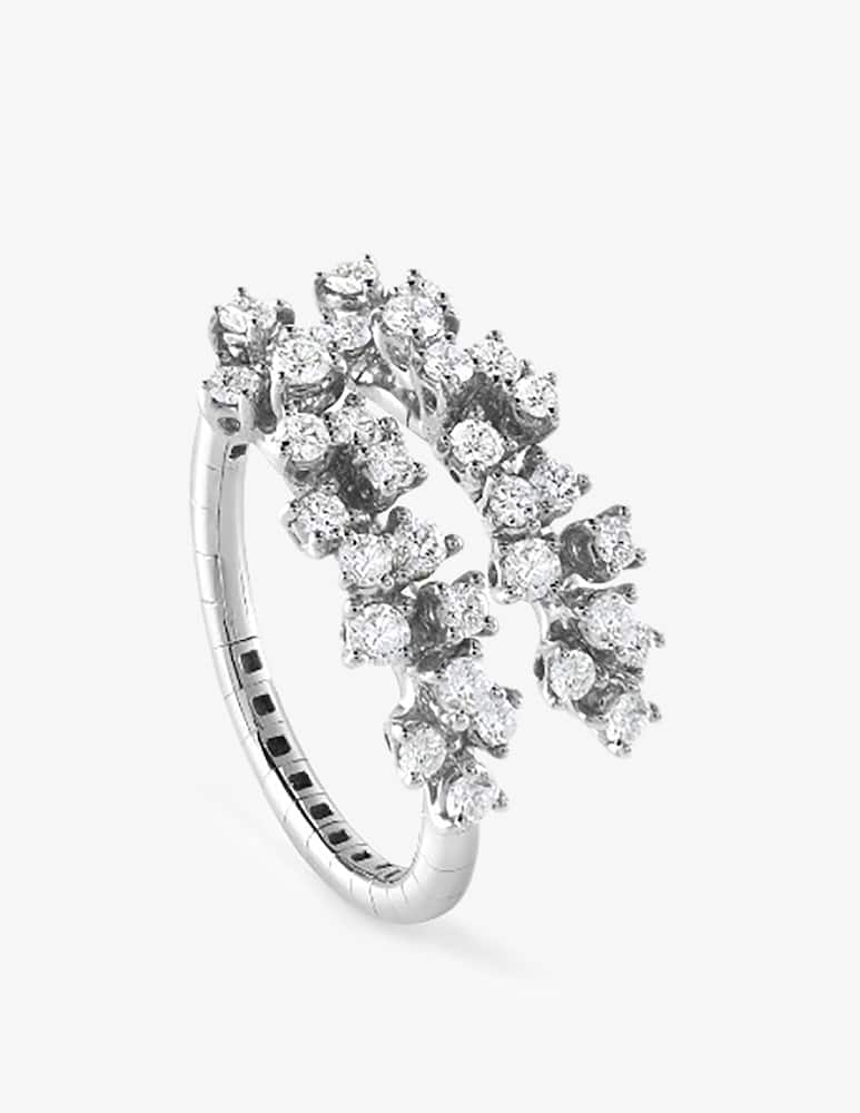 Damiani Mimosa ring with diamonds 0.67 Ct 0.67 Ct. - picture 1 Damiani Mimosa ring with diamonds 0.67 Ct 0.67 Ct. - picture 1