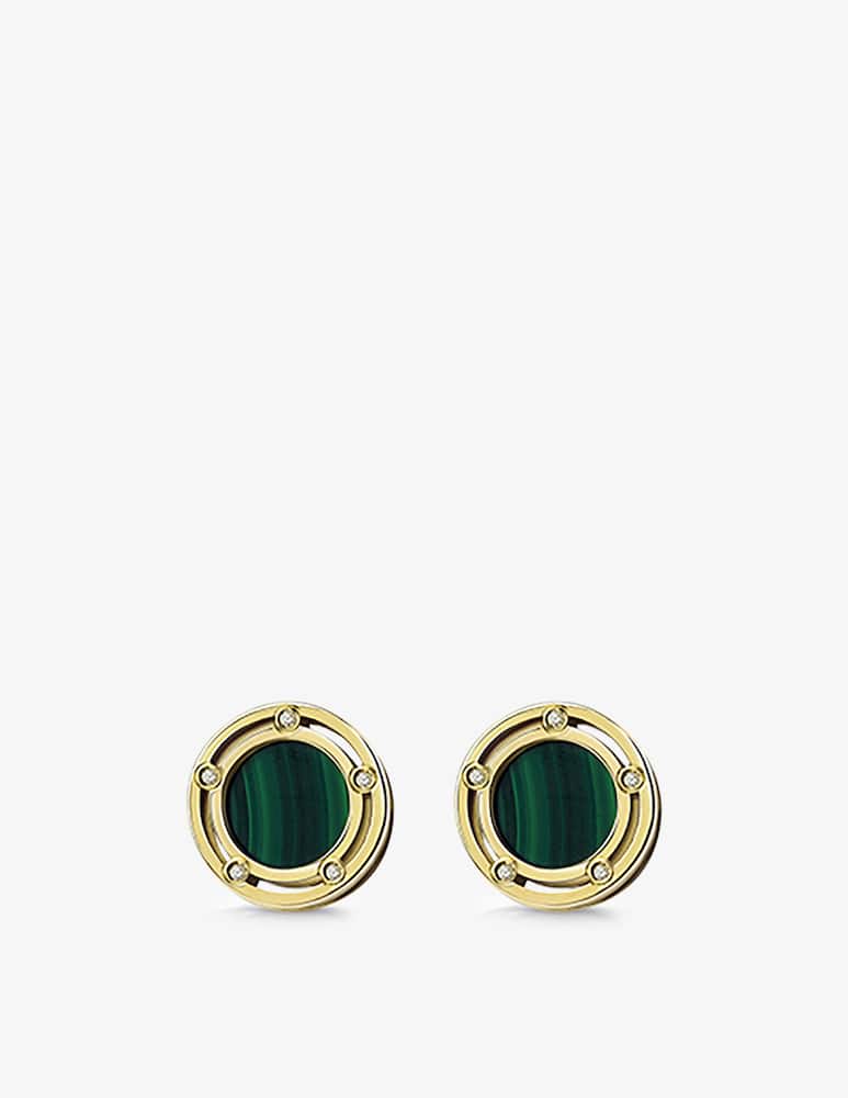 Damiani Orecchini D.Side con malachite e diamanti - immagine 1 Damiani Orecchini D.Side con malachite e diamanti - immagine 1