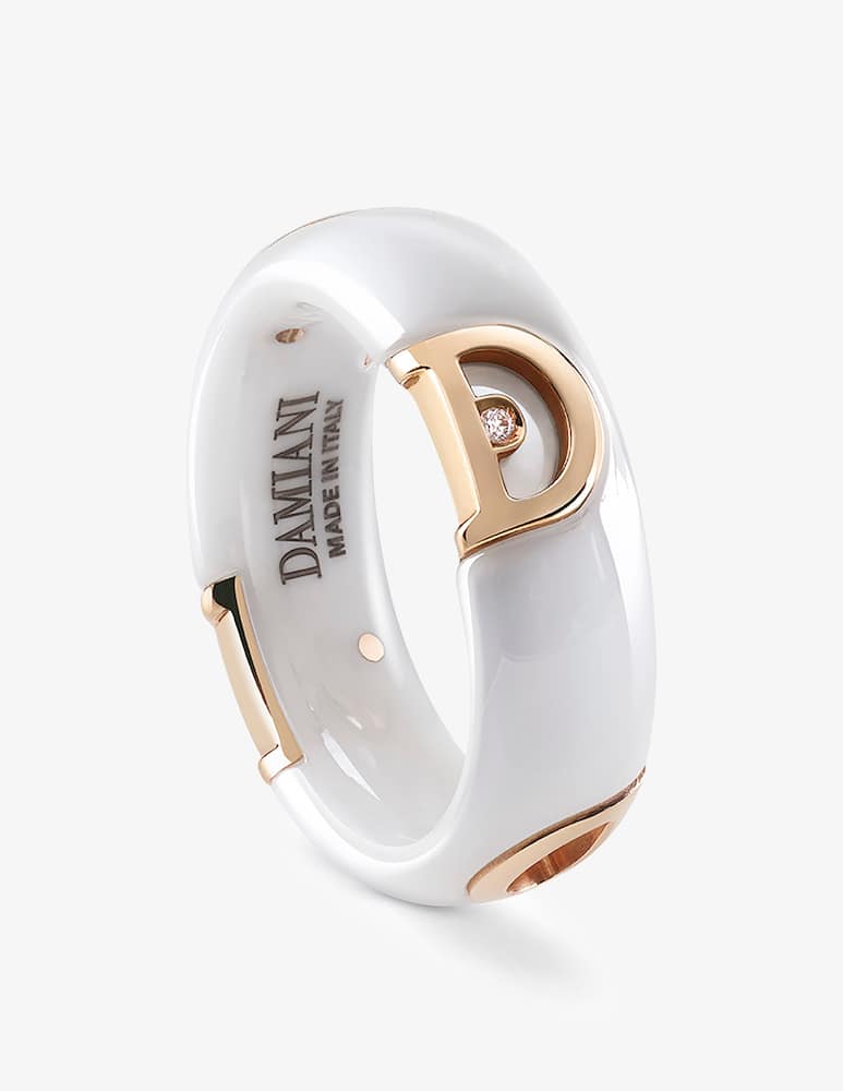 Damiani Anello D.Icon con diamante - immagine 1 Damiani Anello D.Icon con diamante - immagine 1