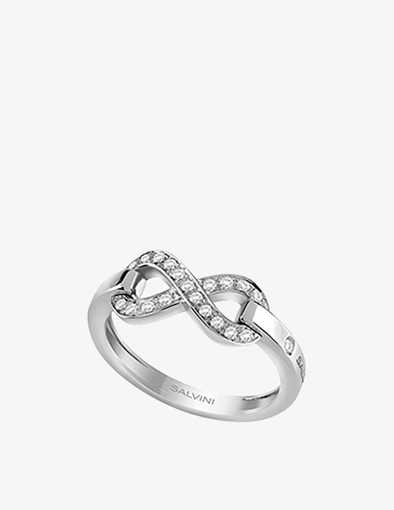 rinascente Salvini Anello Infinito S in oro bianco