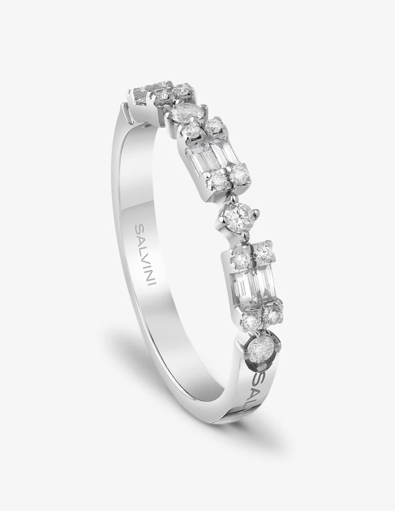 Salvini White gold ring with 0,30 ct. diamonds - picture 1
