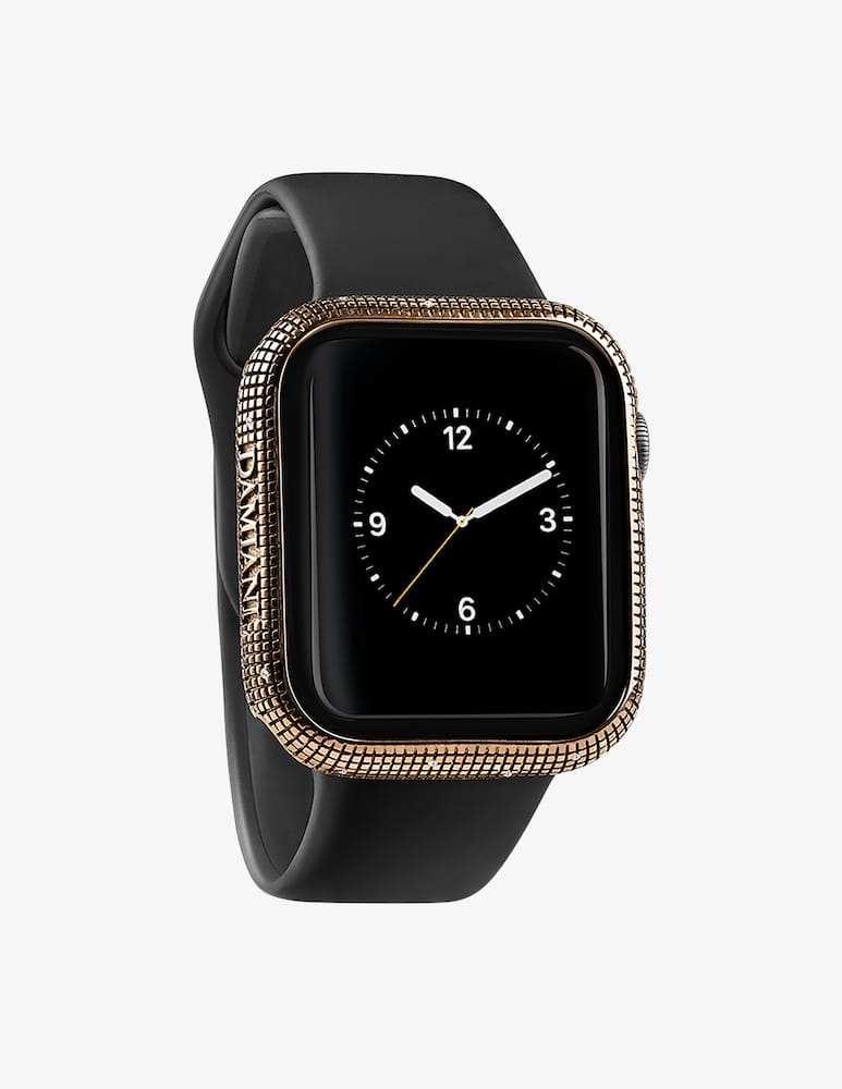 rinascente Damiani Cover watch in titanio techno-gold con diamanti