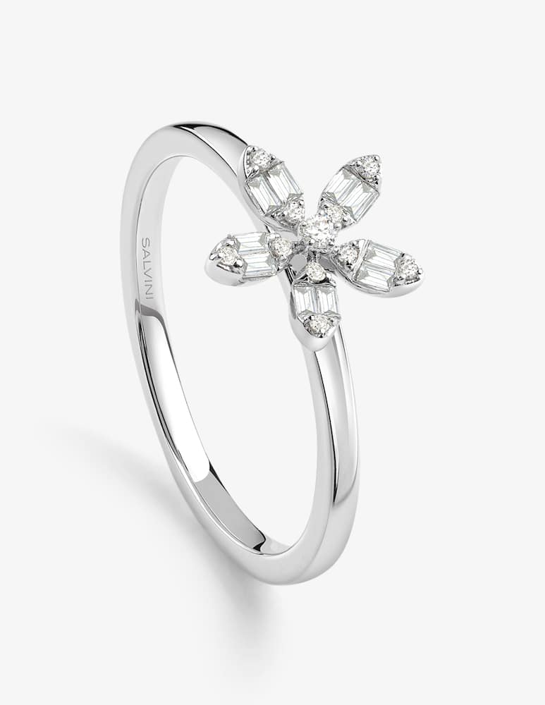 Salvini White gold ring with diamonds - picture 1 Salvini White gold ring with diamonds - picture 1