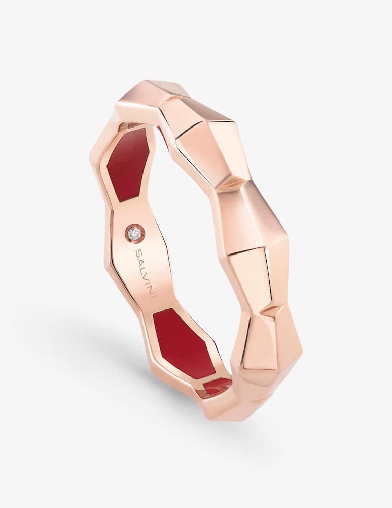 Salvini Anello in oro con hybrid ceramic - immagine 1 Salvini Anello in oro con hybrid ceramic - immagine 1
