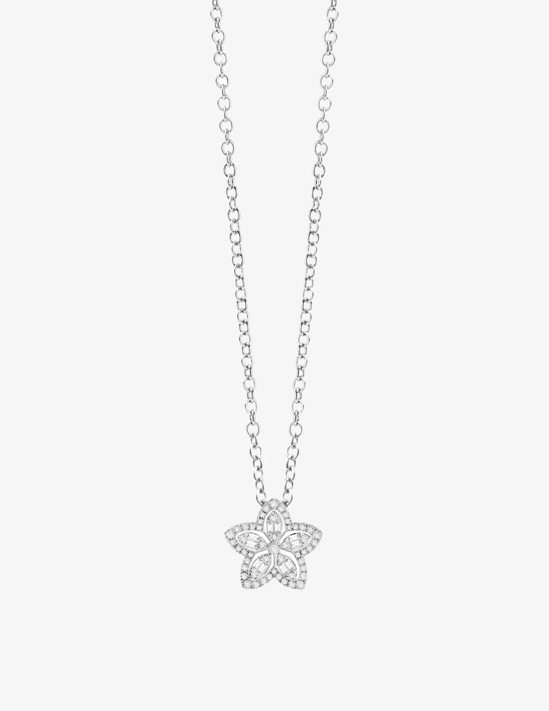 rinascente Salvini White gold necklace with 0,23 ct. diamonds