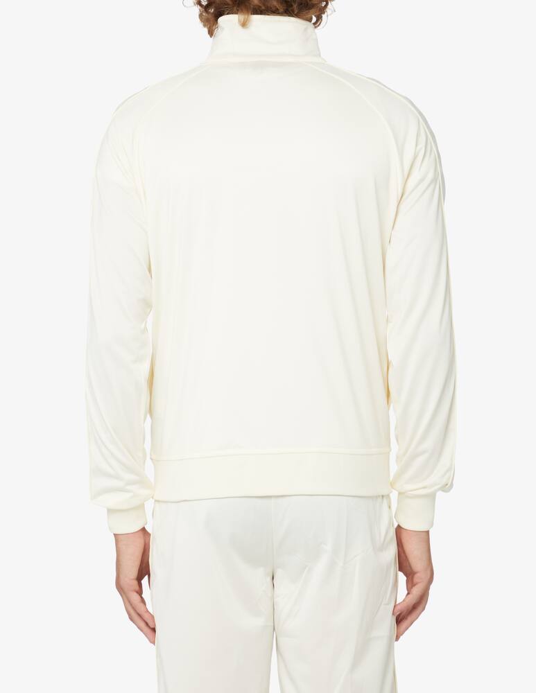 rinascente Kappa Felpa con cerniera banda 222 - Bianco