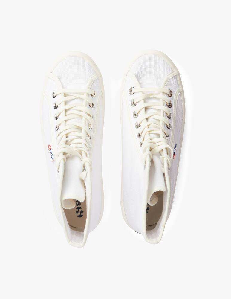 rinascente Superga Alpina Em Rata x Superga cotton high-top sneakers - white