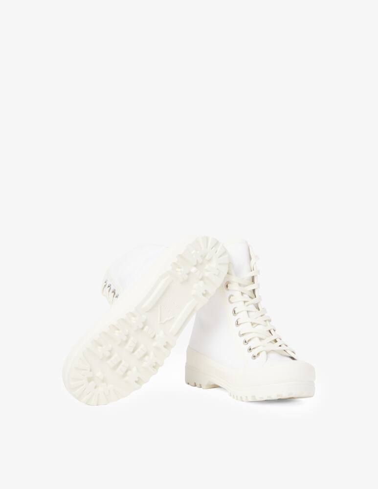 rinascente Superga Alpina Em Rata x Superga cotton high-top sneakers - white