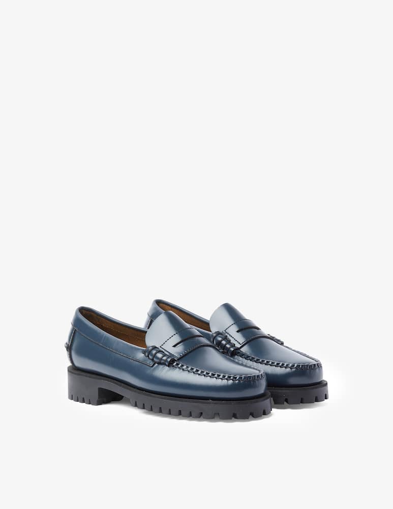 Sebago Leather loafer - Blue - picture 2 Sebago Leather loafer - Blue - picture 2